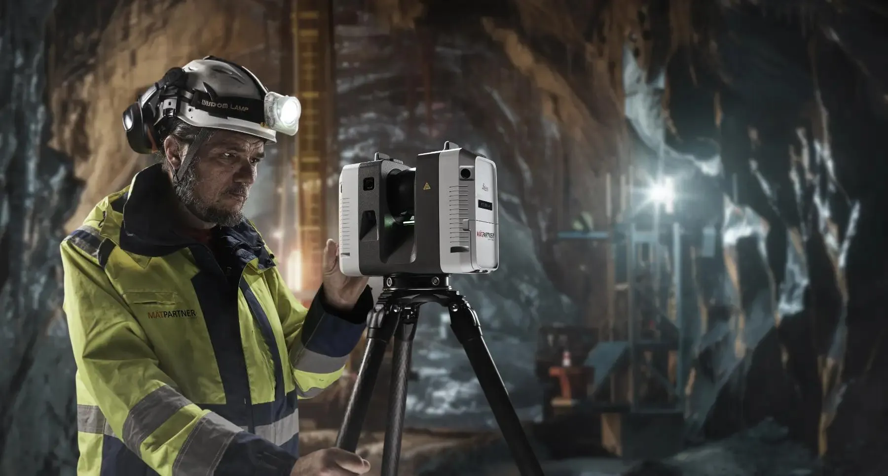 Tunnel - Vi har lång erfarenhet av mätning för produktion av tunnlar, bergrum och cisterner.