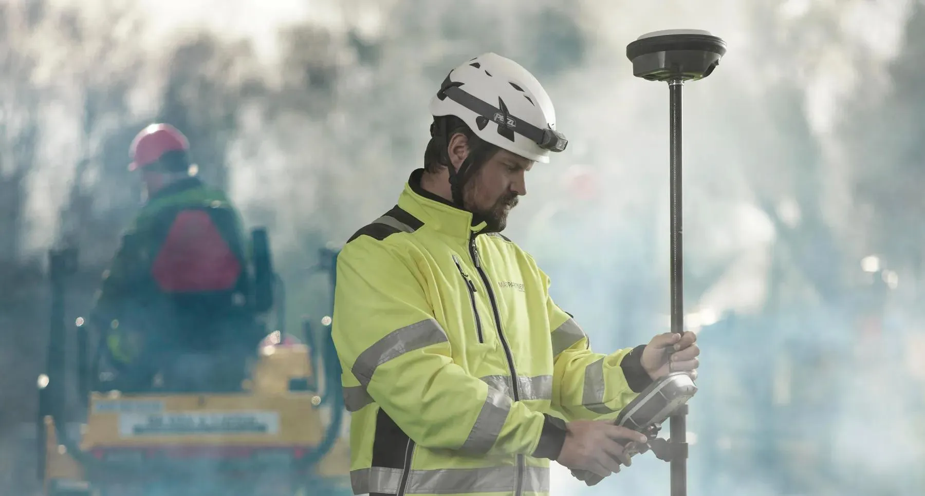 Väg - Vi erbjuder all mätning för anläggning av vägar i olika typer av projekt, från byggnation av motorvägar till mindre vägjobb i villaområden.