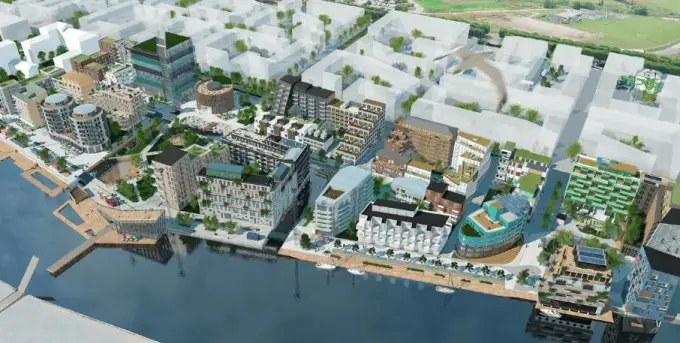 Inre hamnen Norrköping NCC